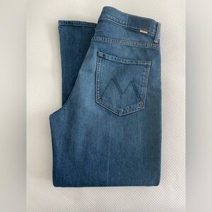 MOTHER Denim, The Scooter Ankle, Color It's a Small World, Size 31